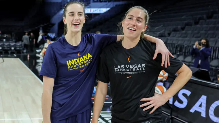 Caitlin Clark and Kate Martin shared touching moment after Fever's first win
