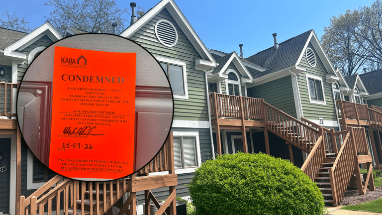 Complex 'condemned': Residents in Kalamazoo's Wildwood Off Main speak ...