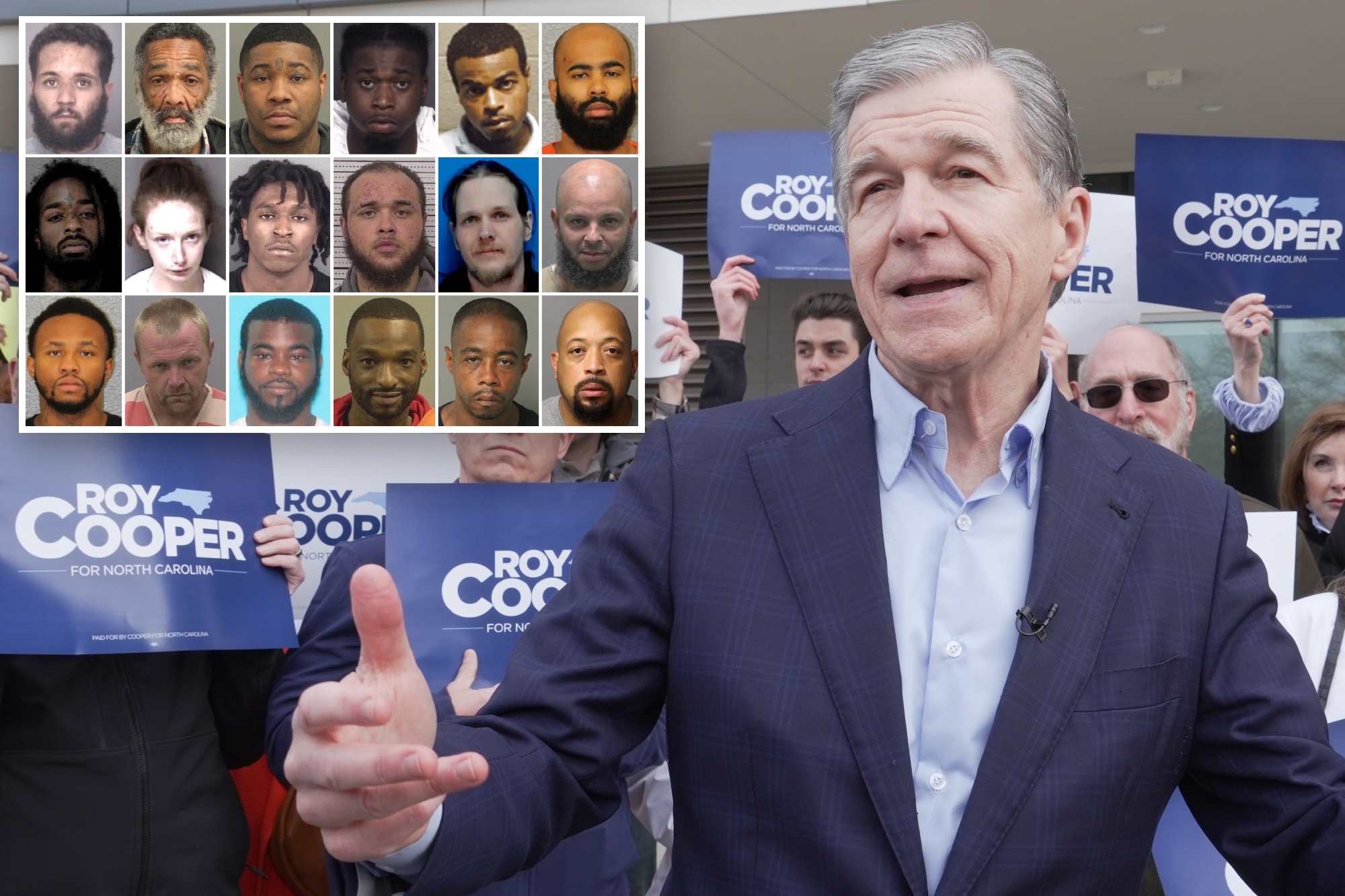 Nearly half of inmates released under then-NC Gov. Roy Cooper during ...