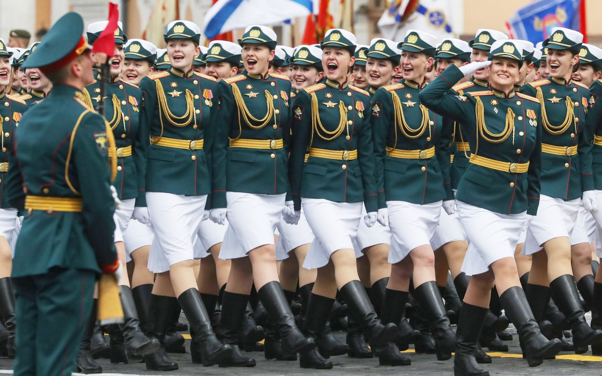 Moscow parade