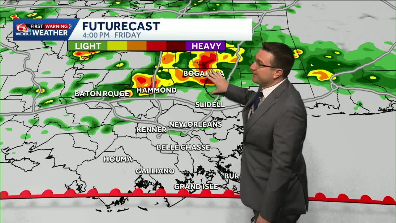 More storm chances coming