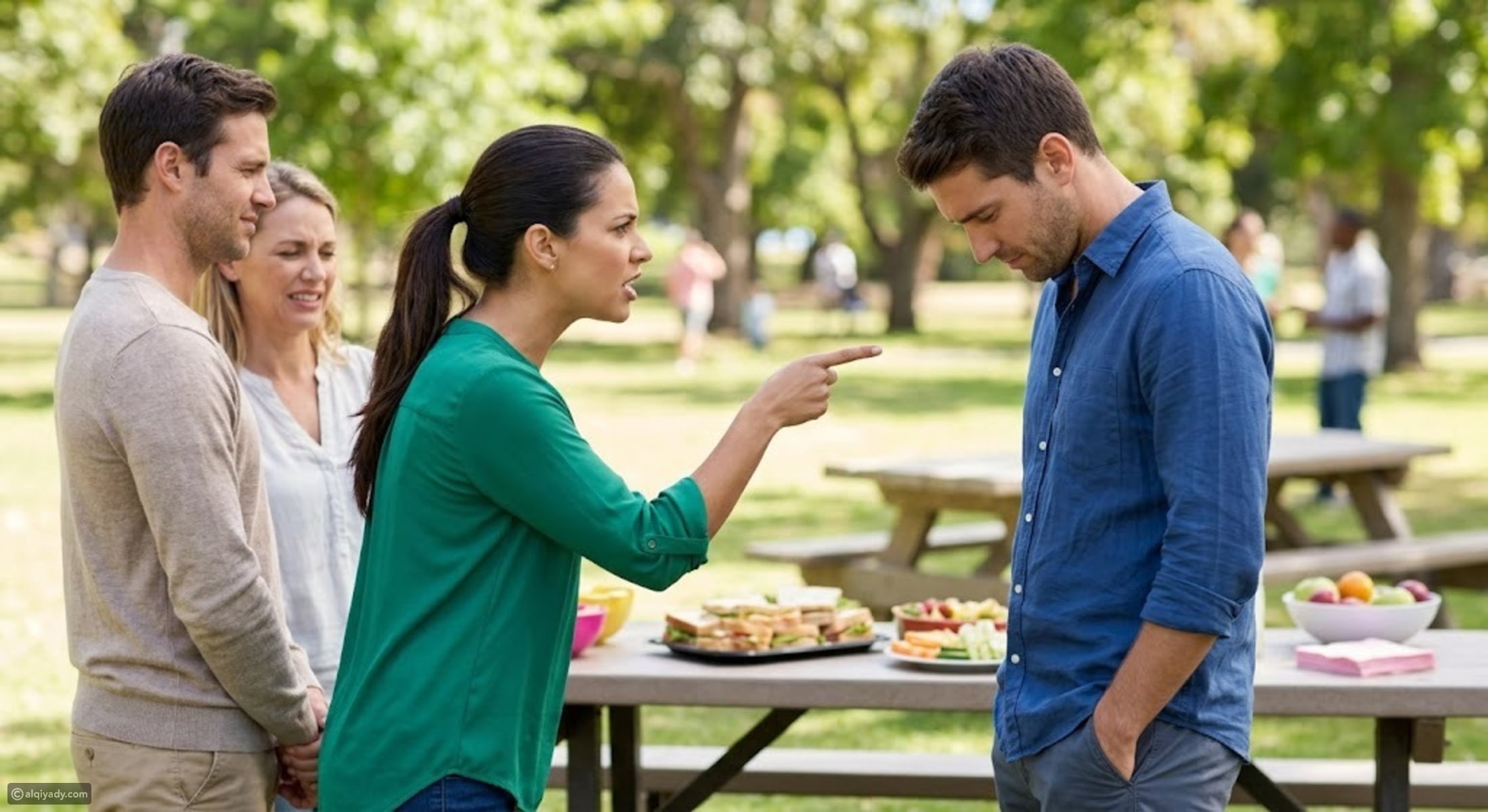 Don't marry a woman who behaves like this in public