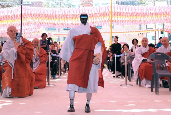 South Korea names first humanoid robot monk as it accepted the faith's vows