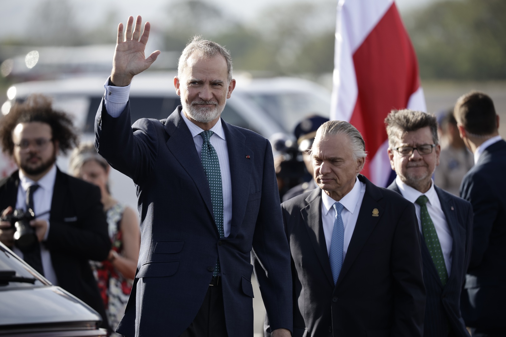 El rey Felipe VI se reúne con la presidenta electa de Costa Rica, Laura ...