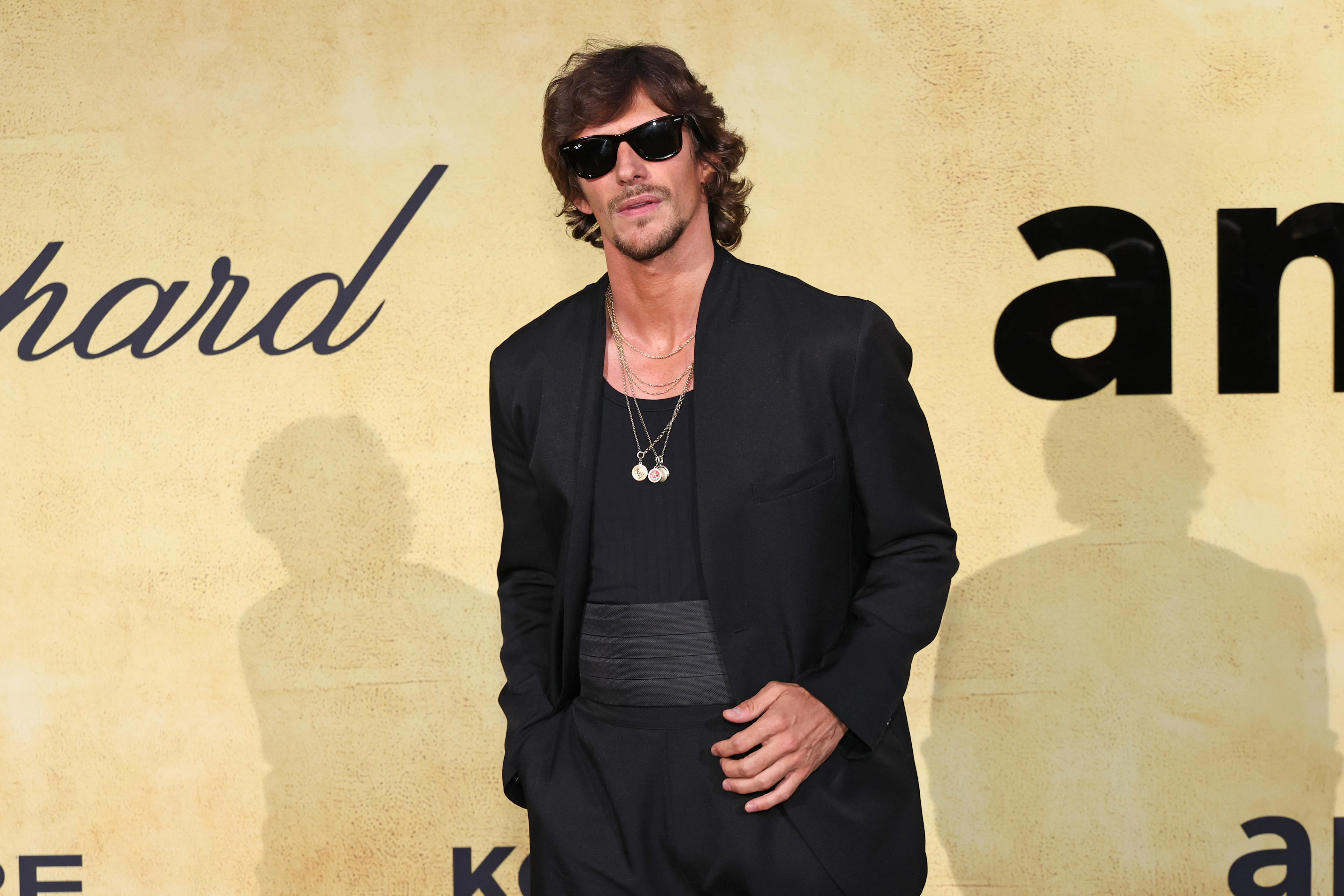 Jake Hall attends the amfAR Gala Cannes 2025 at Hotel du Cap-Eden-Roc on May 22, 2025, in Cap d'Antibes, France.