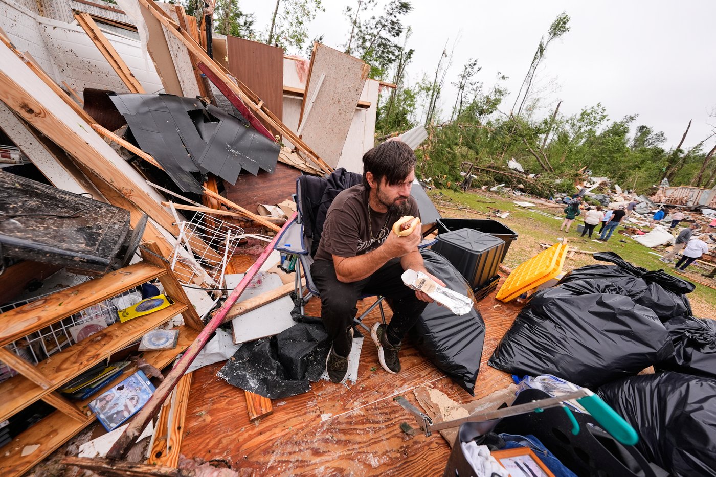 Photos of Mississippi communities reeling after tornadoes