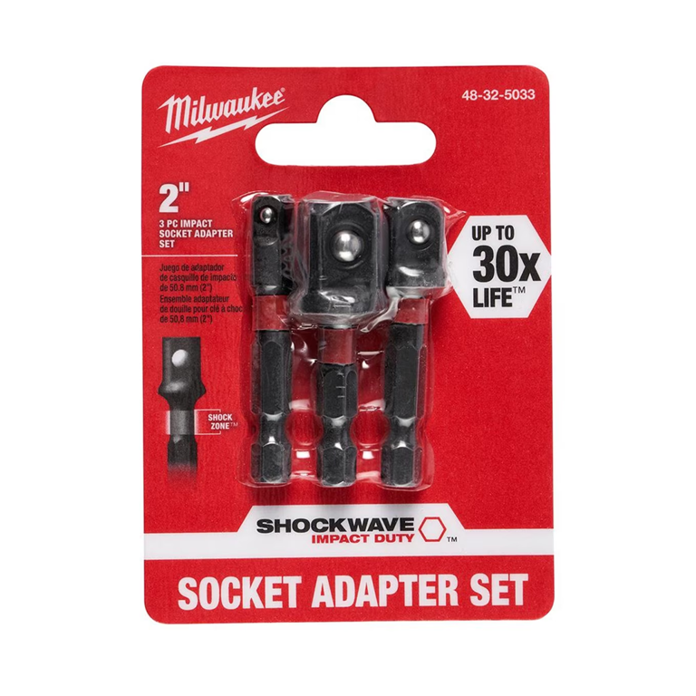 Milwaukee’s 'well-made' impact socket adapter set is on sale for $15 at ...