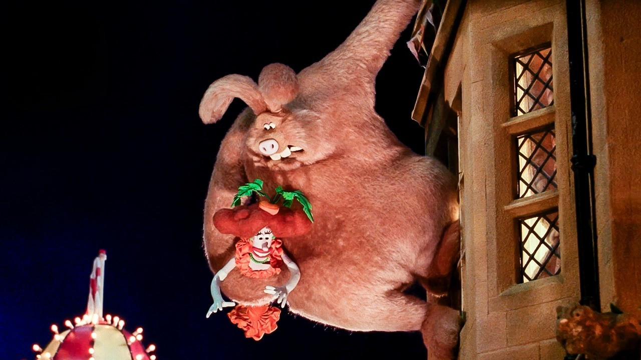 Giant were-rabbit attacks the vegetable festival: Wallace & Gromit The ...