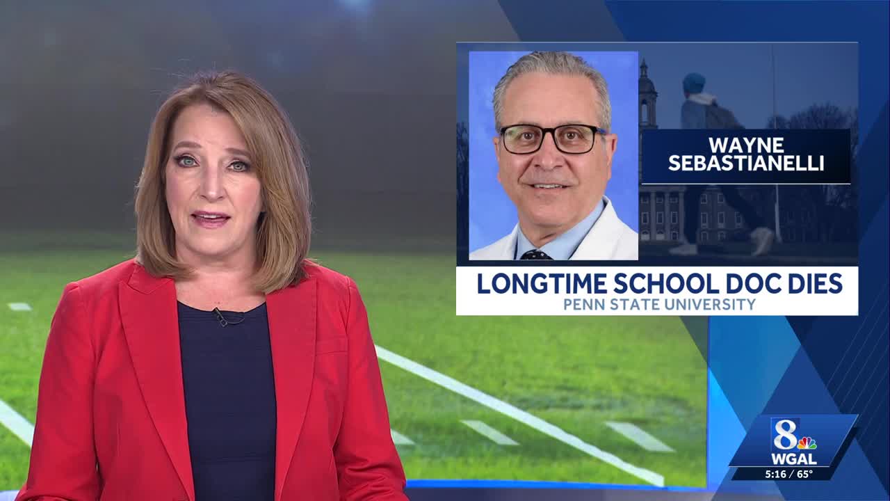 Doctor Wayne Sebastianelli, former Penn State football team doctor ...