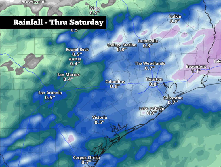 Amid heavy spring rainfall, parts of Texas are now drought-free. Here's ...