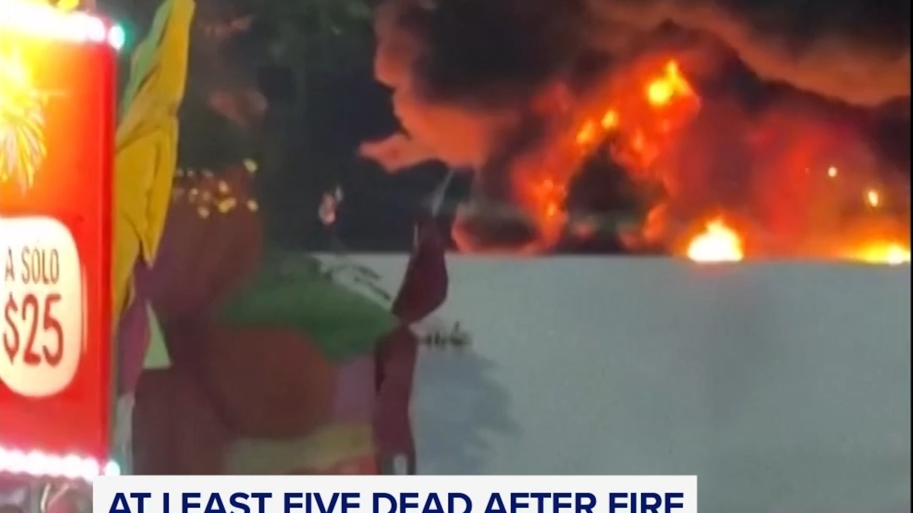 At least five dead after fire breaks out on fairgrounds in Mexico ...