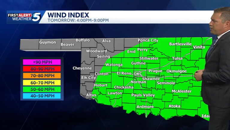 Timeline: Severe storms with hail and strong winds expected Friday