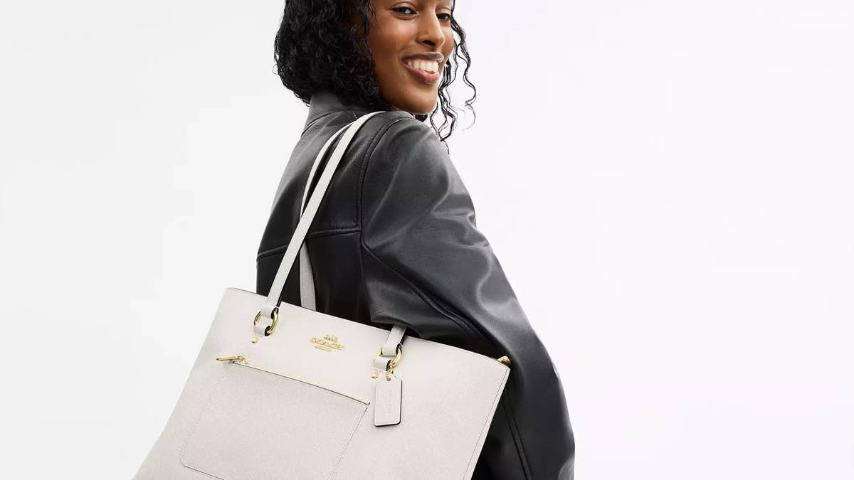 Coach Outlet has an 'absolutely stunning' leather tote bag in 13 colors