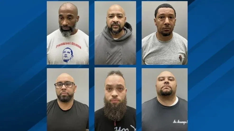 Six people arrested, six luxury cars seized in alleged chop shop operation