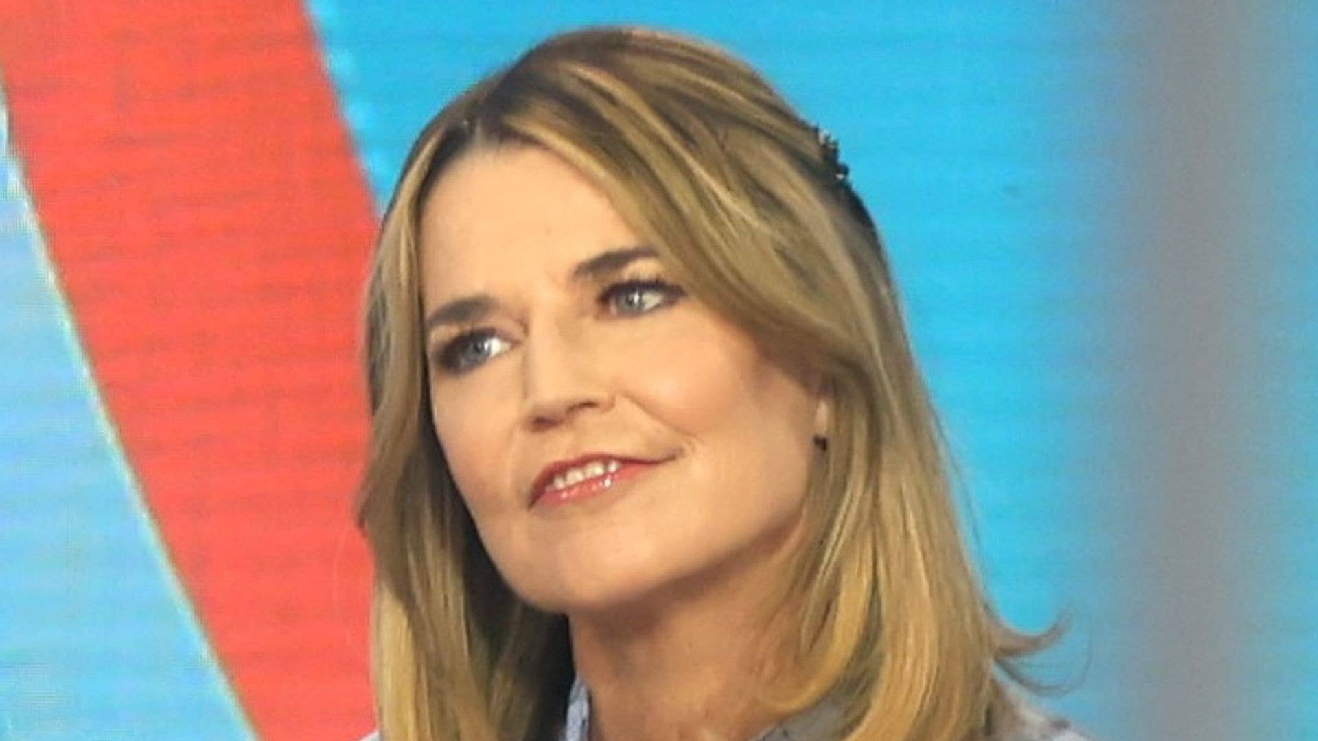 Savannah Guthrie is seen at the "Today" show on April 08, 2026 in New York City.