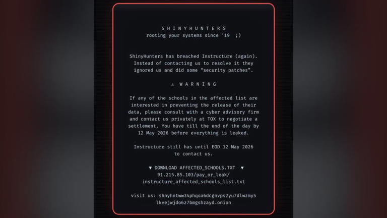University of Nebraska, others report major hack to Canvas systems