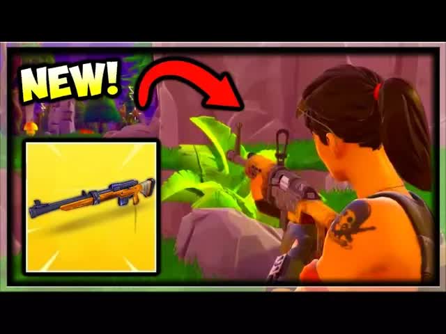 New hunting rifle gameplay in Fortnite! (Save the World) (Fortnite ...