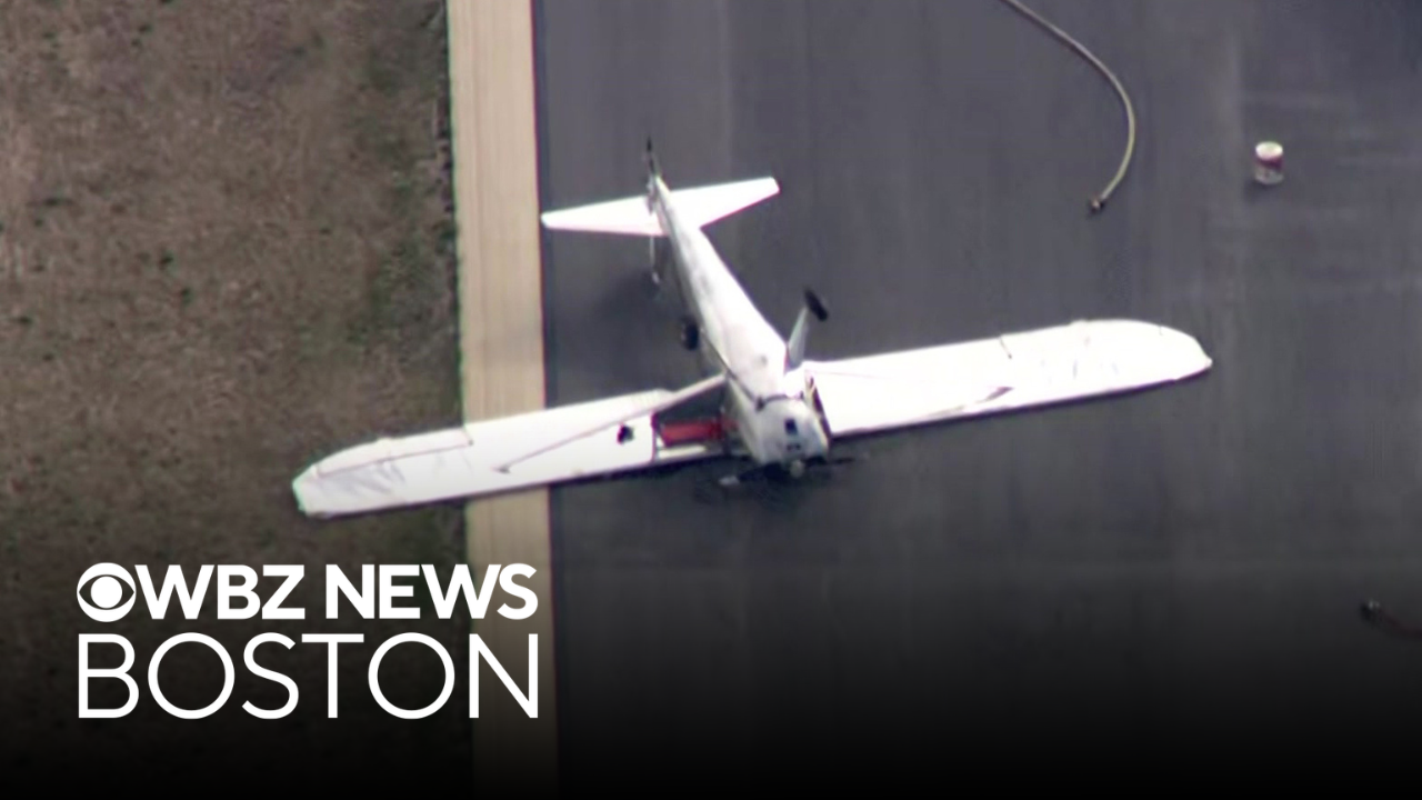Small plane flips over after landing at Cape Cod airport
