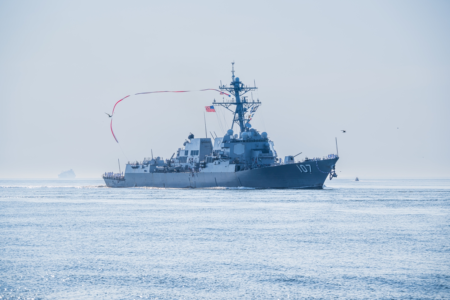 US attacks Iran to retaliate for strikes on Navy warships in Strait of Hormuz