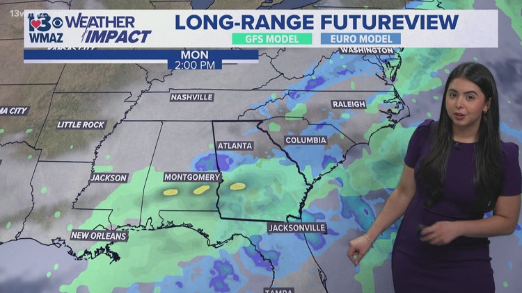 Mostly cloudy but dry Friday, rain returns for the weekend