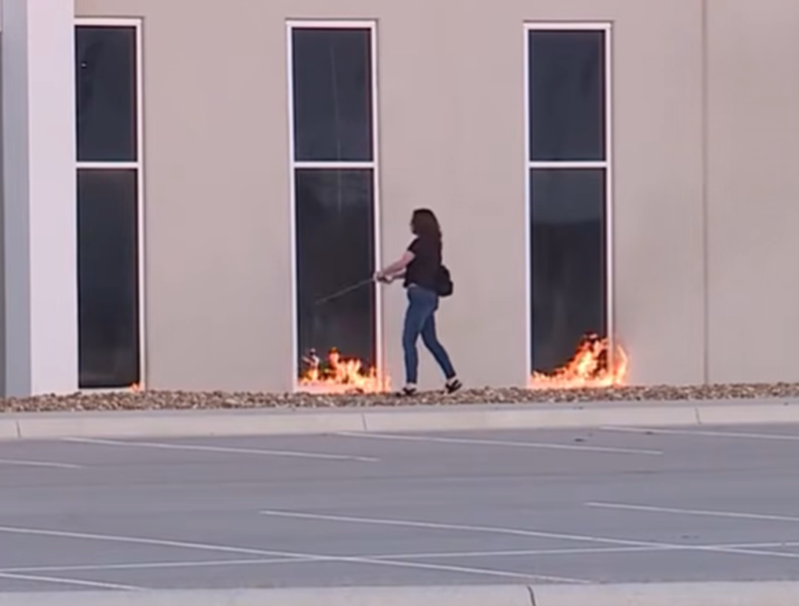 Kansas City woman who set fire to planned ICE warehouse pleads to ...