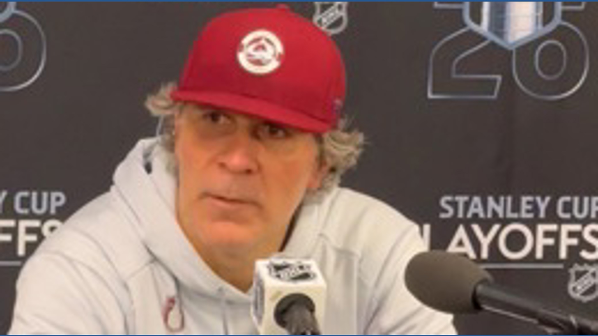 Jared Bednar describes his scoring chances philosophy for the Avs