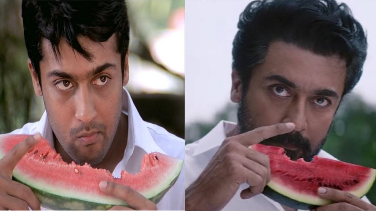 RJ Balaji on recreating Suriya's viral 'watermelon scene' in Karuppu ...