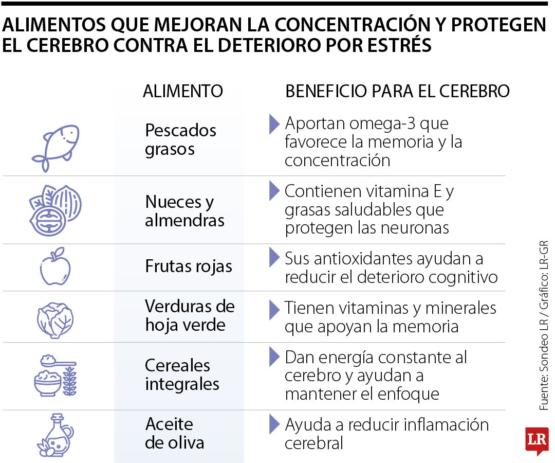 Alimentos que ayudan a proteger el cerebro y reducir los efectos del ...