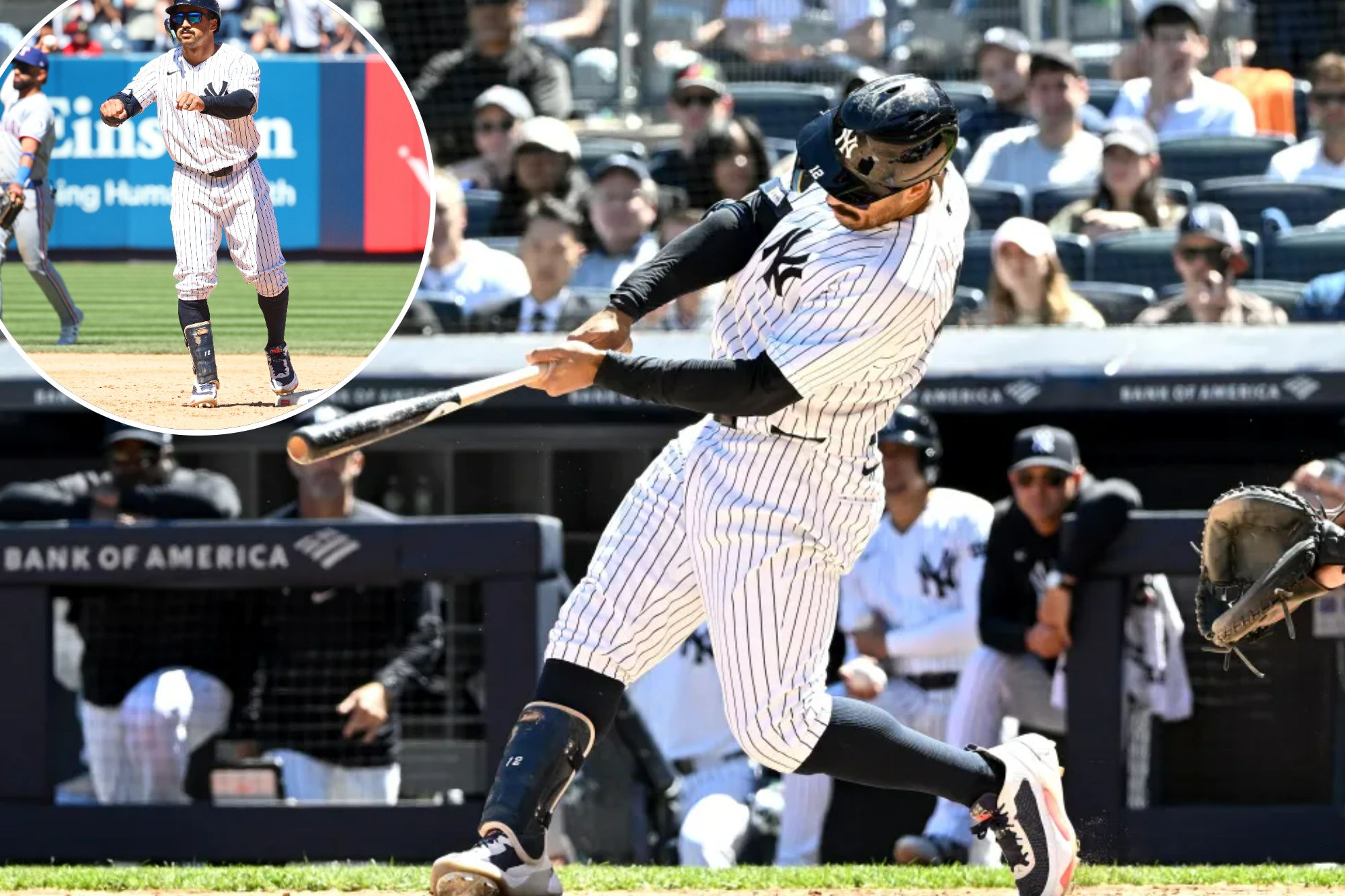 Struggling Trent Grisham kickstarts Yankees’ six-run rally with at-bat ...
