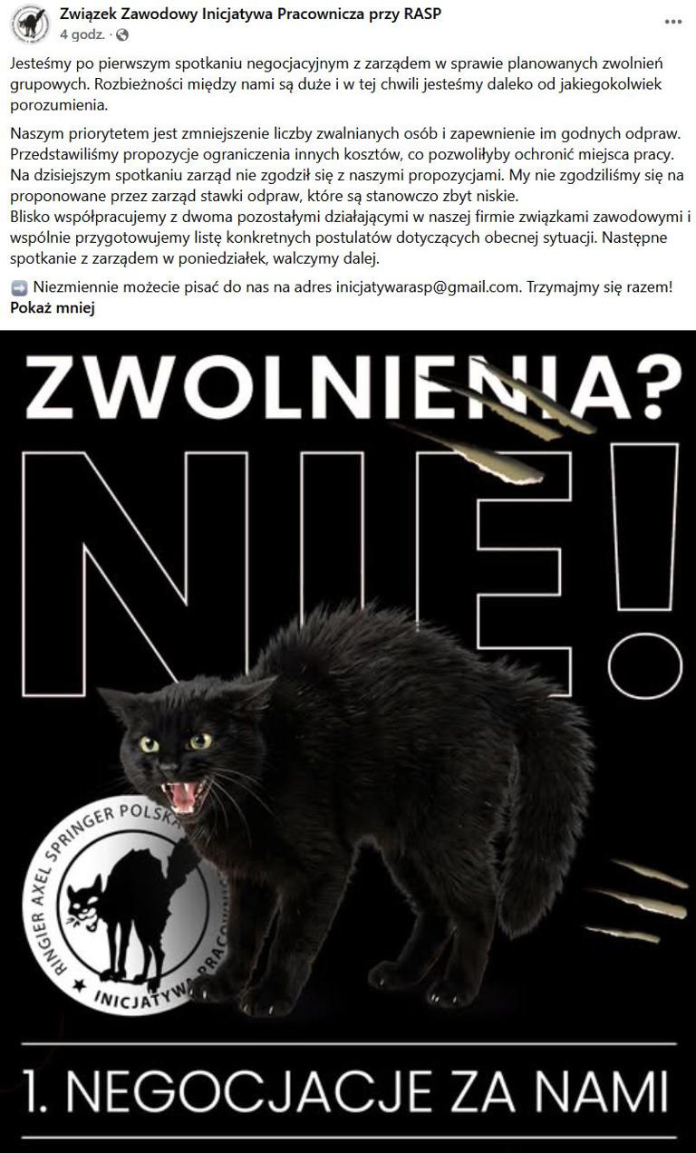 Ruszyły negocjacje ws. zwolnień w RASP. 