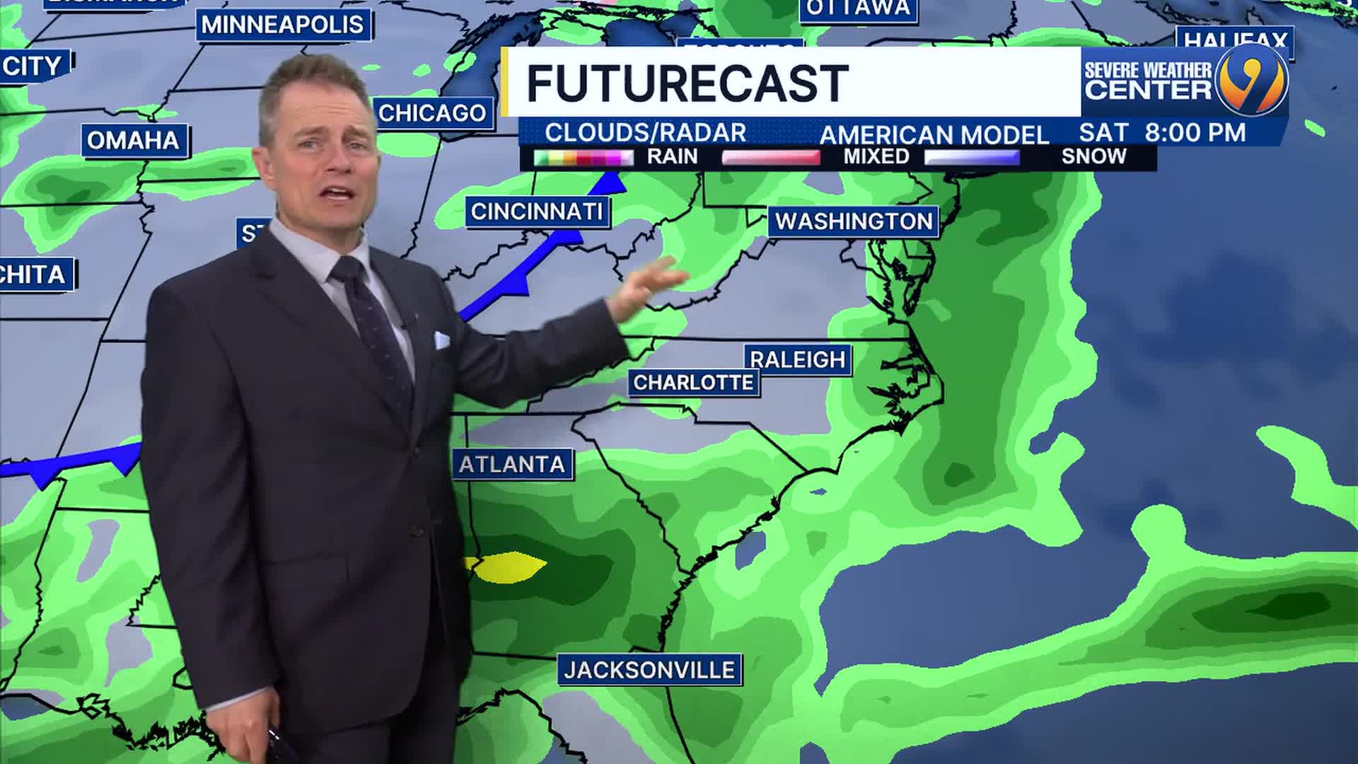 Forecast: Sunny Friday ahead after clearing skies and rainfall