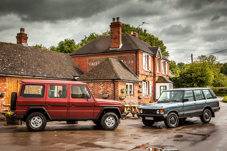 Range Rover or Mercedes-Benz G-Wagen? Go anywhere in classic style