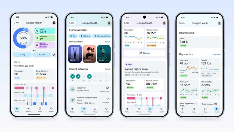 Google reveals the Whoop-like Fitbit Air and a redesigned Health app