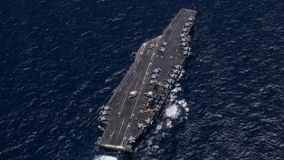 US Iran war live: US intercepts Iranian attacks on three Navy ships in ...