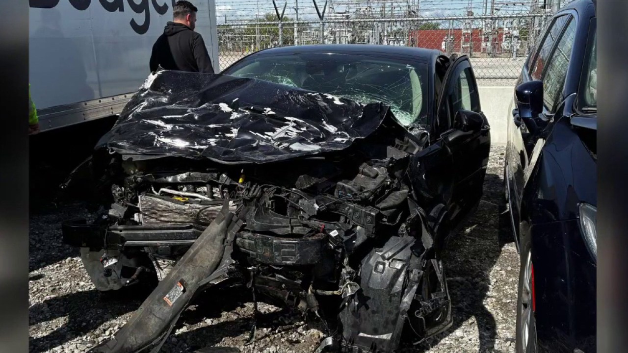 Woman hit by drunk driver, survives horrific crash