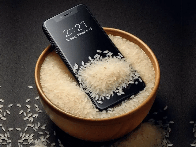 Dropped your phone in water? Don't put it in rice — experts reveal the ...