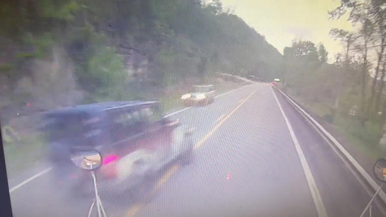 Driver illegally passes school bus in Hancock County, nearly causes ...