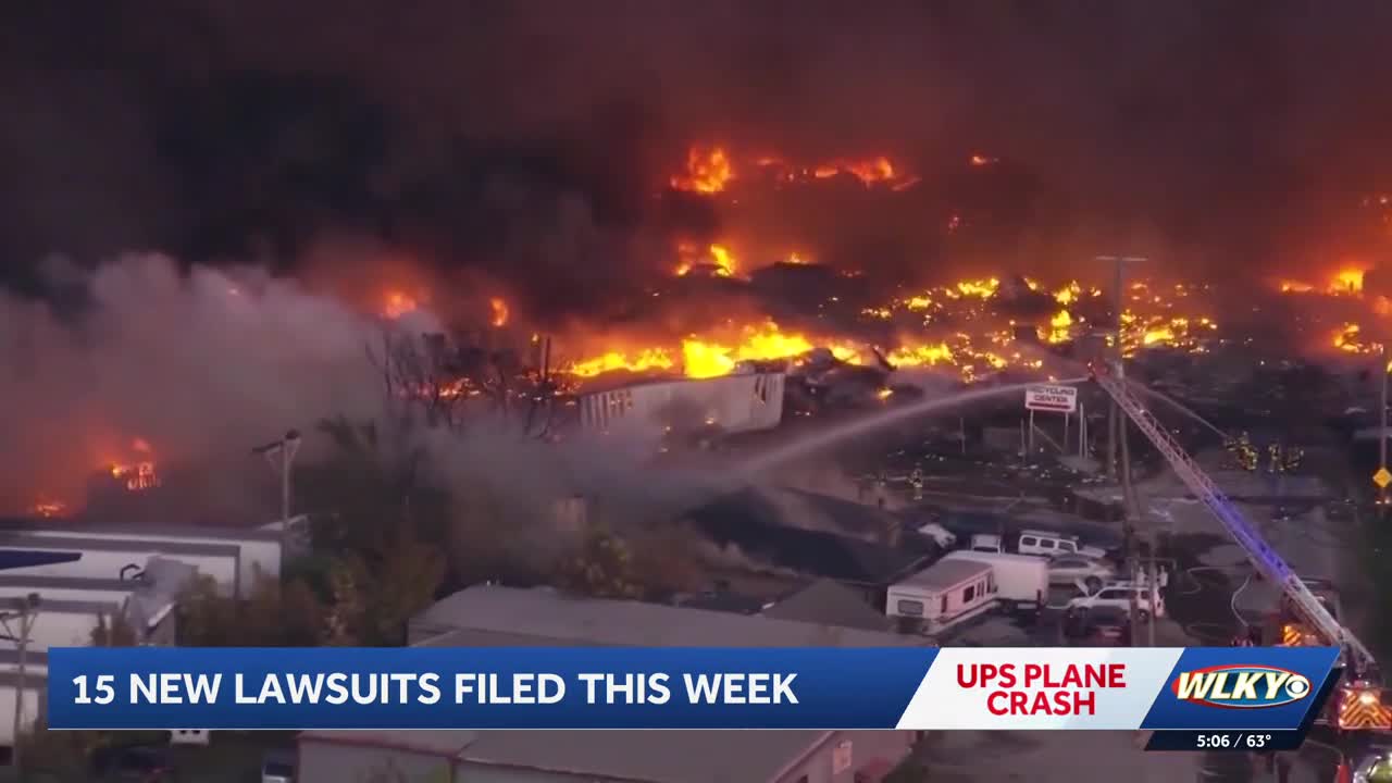 15 new lawsuits filed over UPS plane crash; attorneys speak out