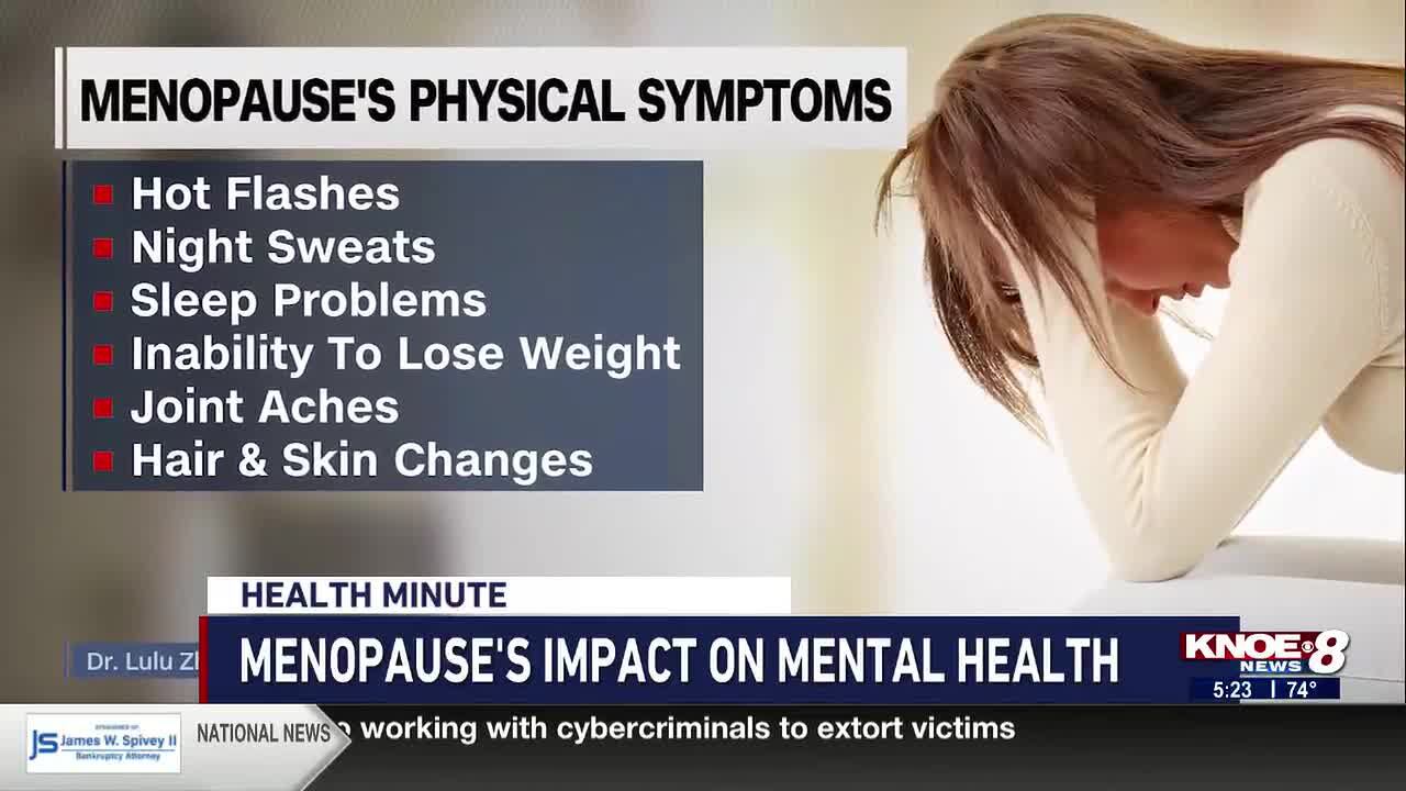 Health minute: The impact of menopause on mental health