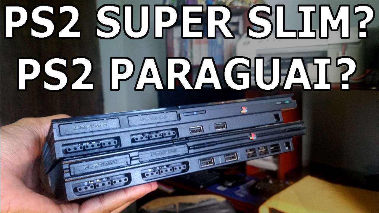 PS2 Super Slim ou PlayStation 2 Paraguai existe mesmo?