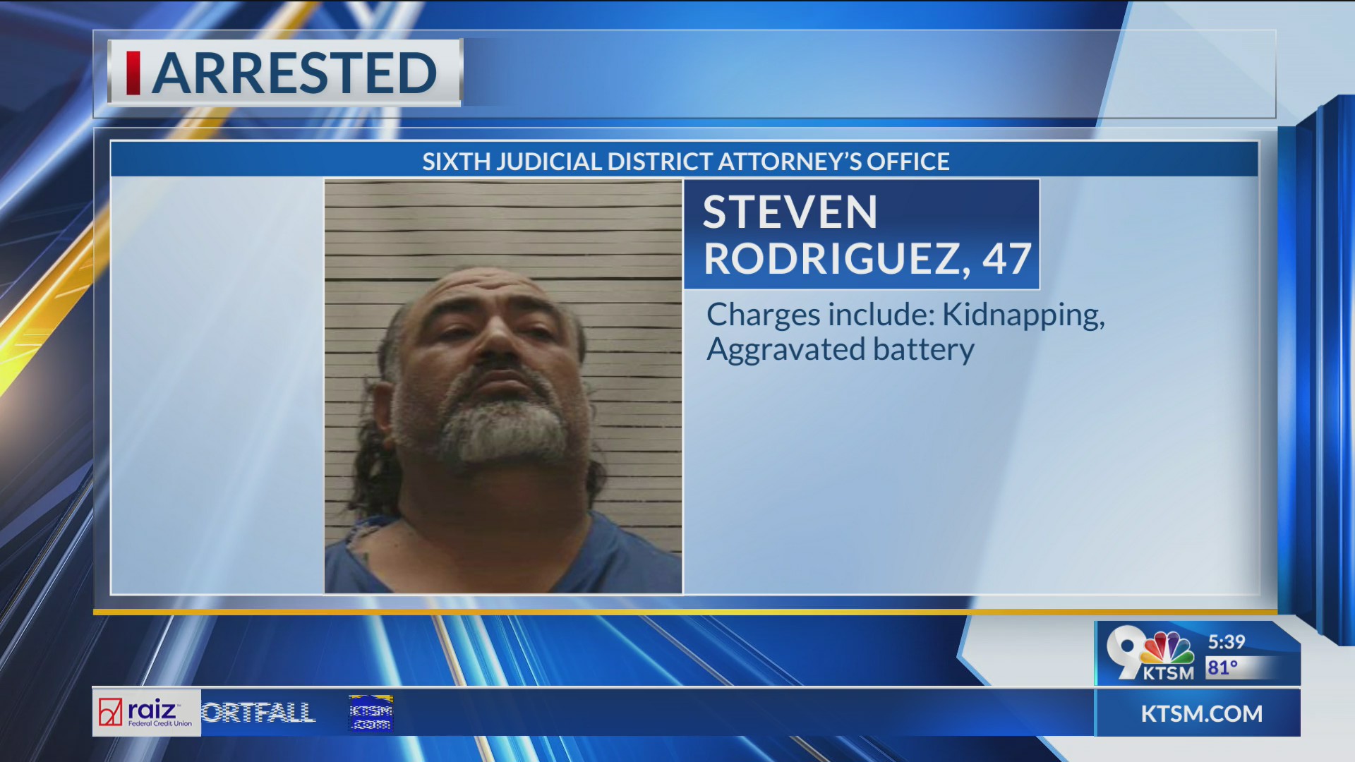 Man held without bond for alleged kidnapping, assault in NM