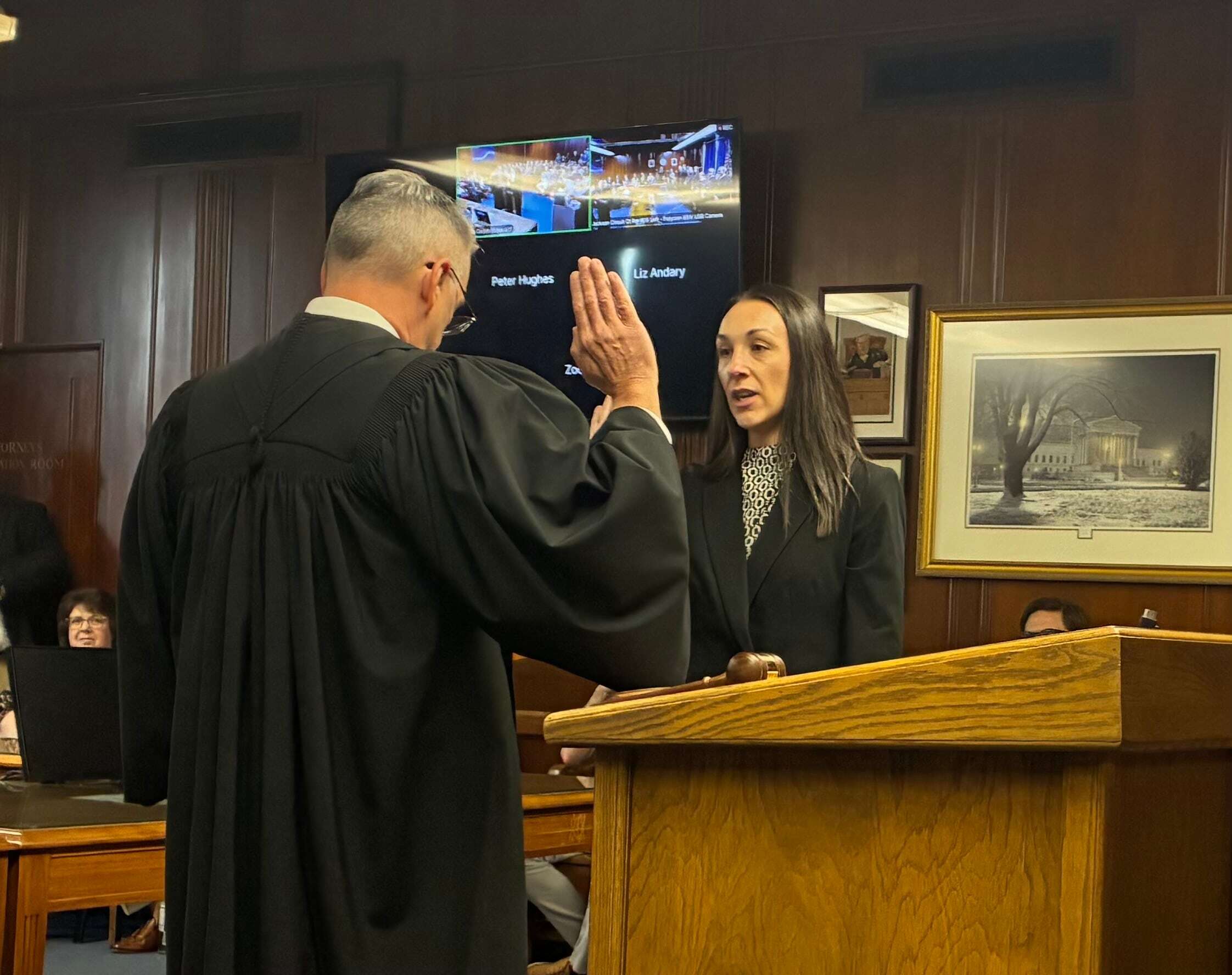 She was first in her family to go to law school, and now she’s a ...