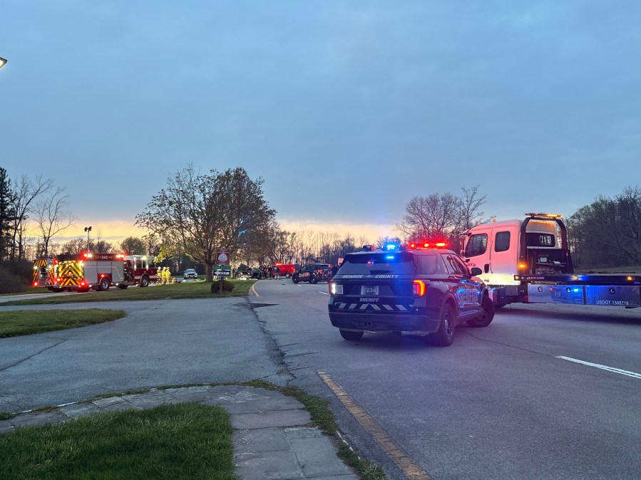 Two injured in crash at Hamlin Beach State Park
