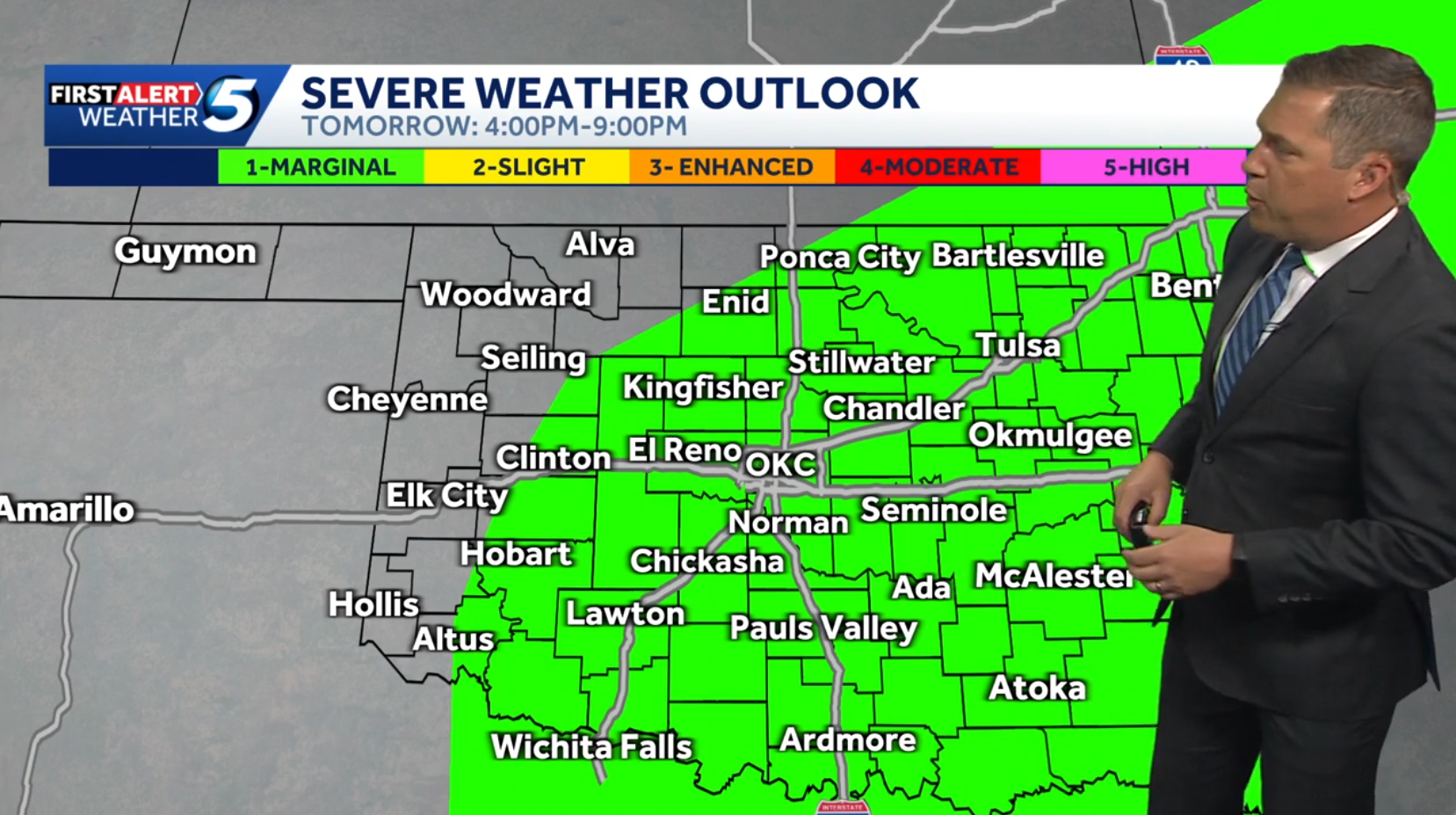 Timeline: Severe storms with hail and strong winds expected Friday