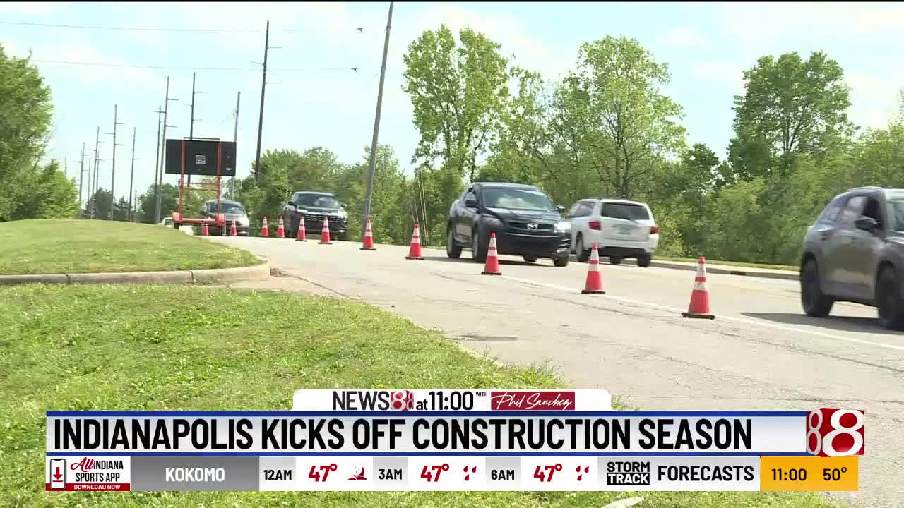 Indianapolis kicks off 2026 road construction season