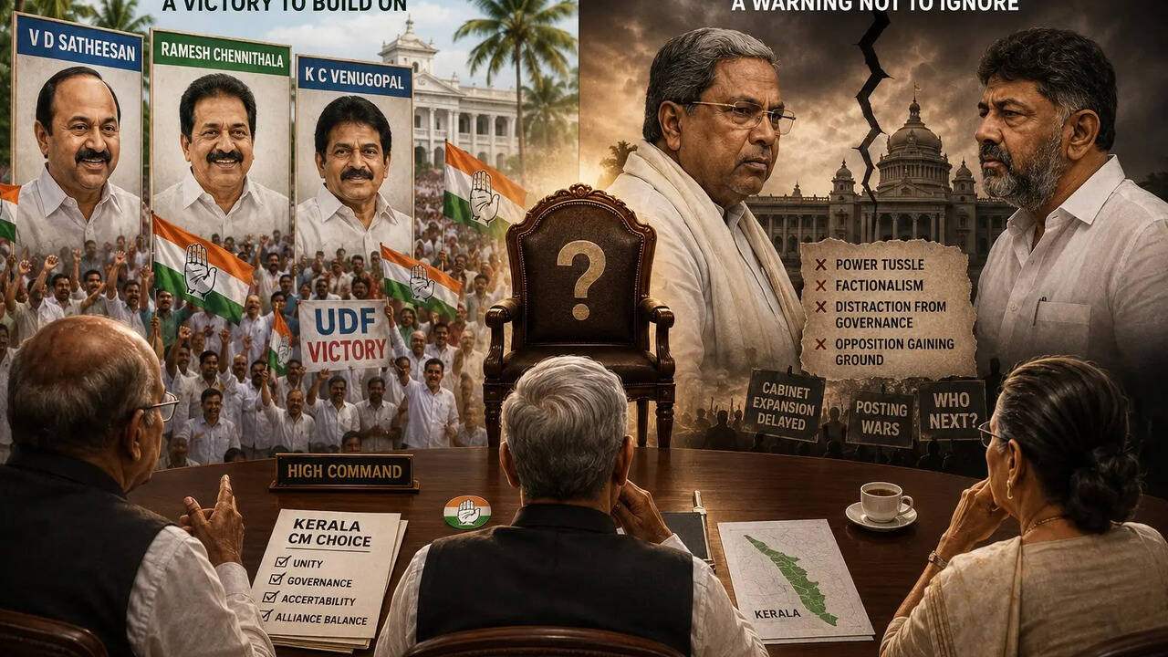 Dear Congress high command, pick Kerala's CM carefully. Karnataka is ...