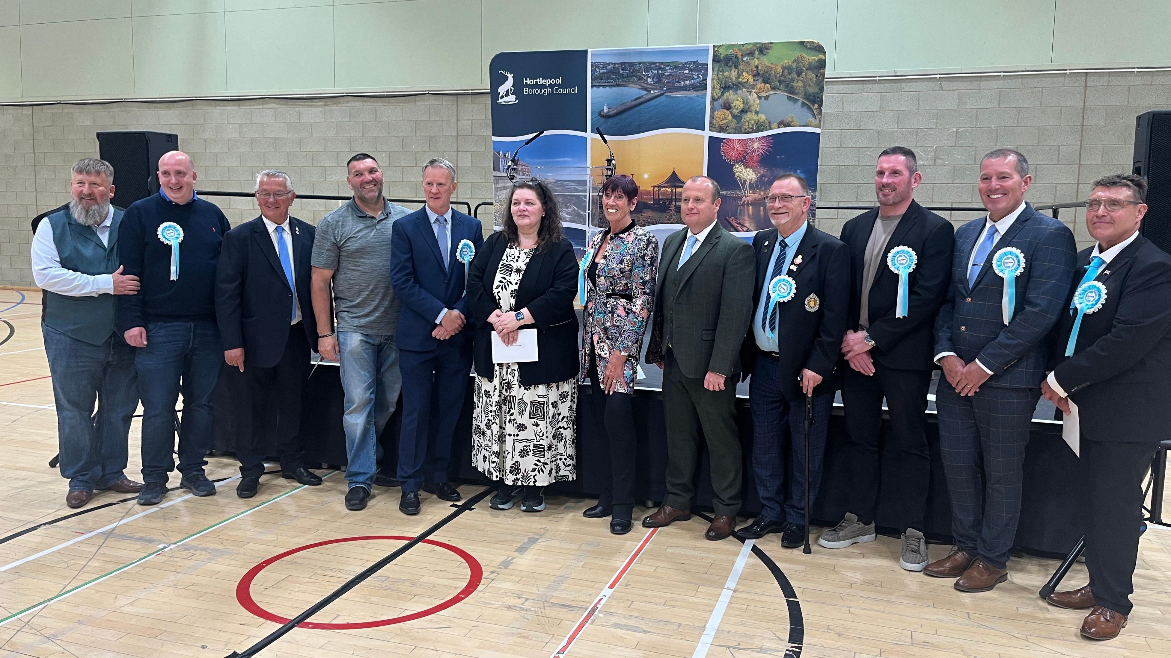 Reform win all seats up for grabs in Hartlepool