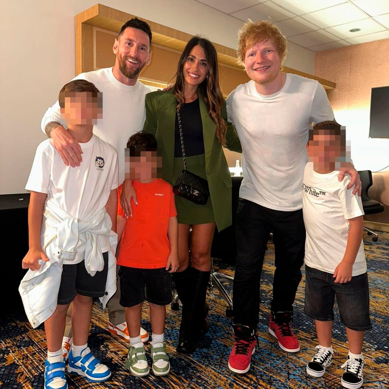 Singer Ed Sheeran found out too late that Messi doesn’t speak English ...