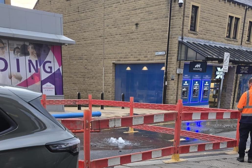 Water back on but Halifax town centre road closures still in place ...