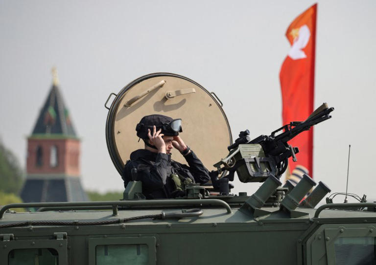 Amid Ukraine’s daring assaults, Russia scales back Victory Day celebrations